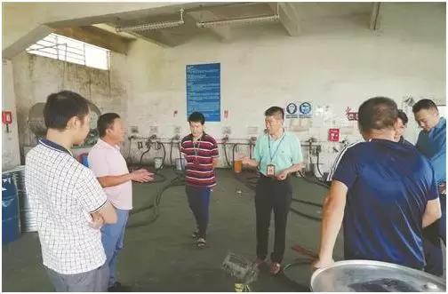涉及廢氣企業(ye) 處理查封現場