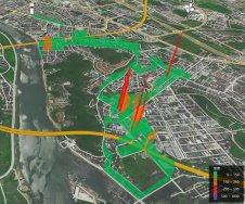 東莞市虎門生態環境局利用走航監測排查解決“樓企”異味問題